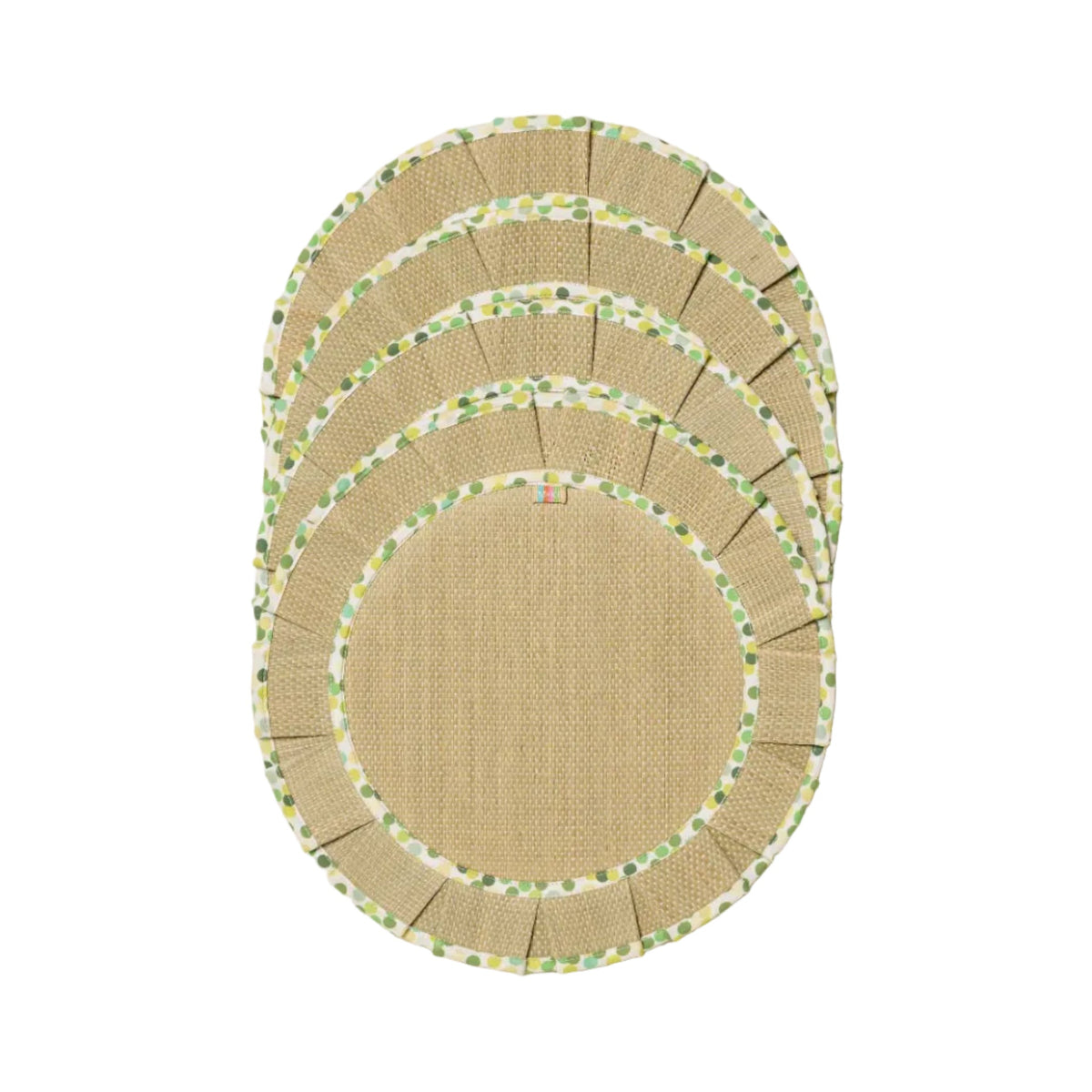 St Lucia The Social Set Placemats - Medium - Set Of 4
