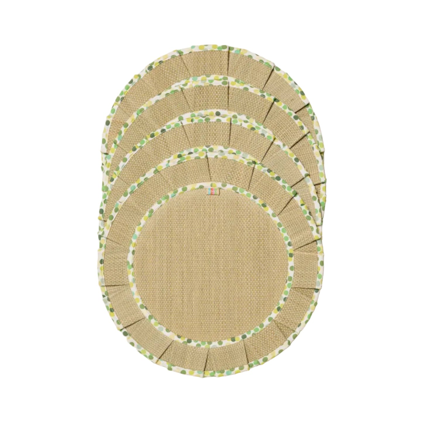 St Lucia The Social Set Placemats - Medium - Set Of 4