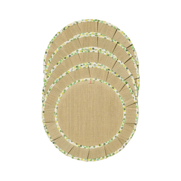 St Lucia The Social Set Placemats - Medium - Set Of 4