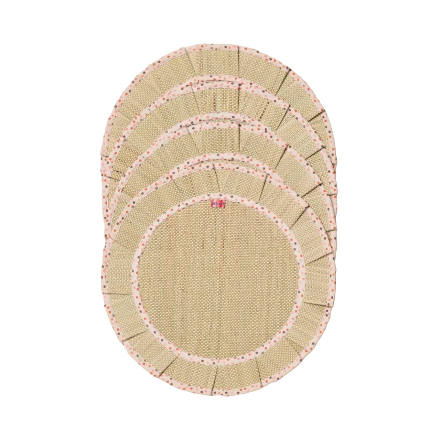 Tribeca The Social Set Placemats - Medium - Set Of 4