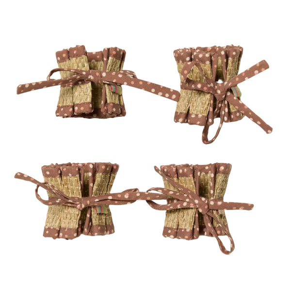 Lavender Bungalow The Social Set Napkin Rings - Set Of 4