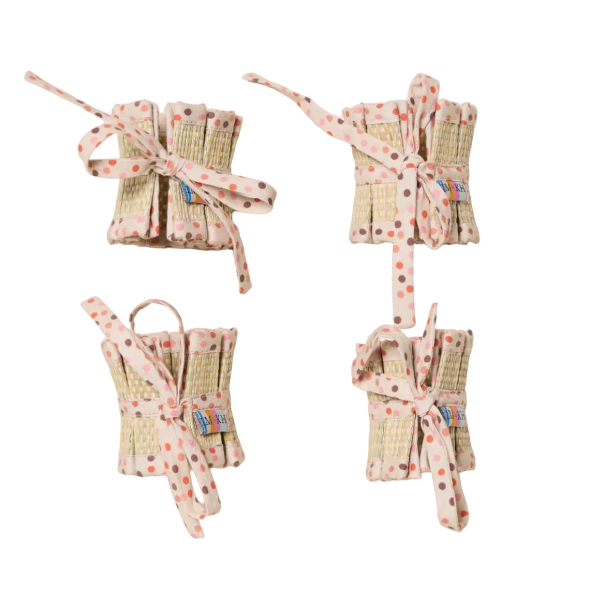 Tribeca The Social Set Napkin Rings - Set Of 4