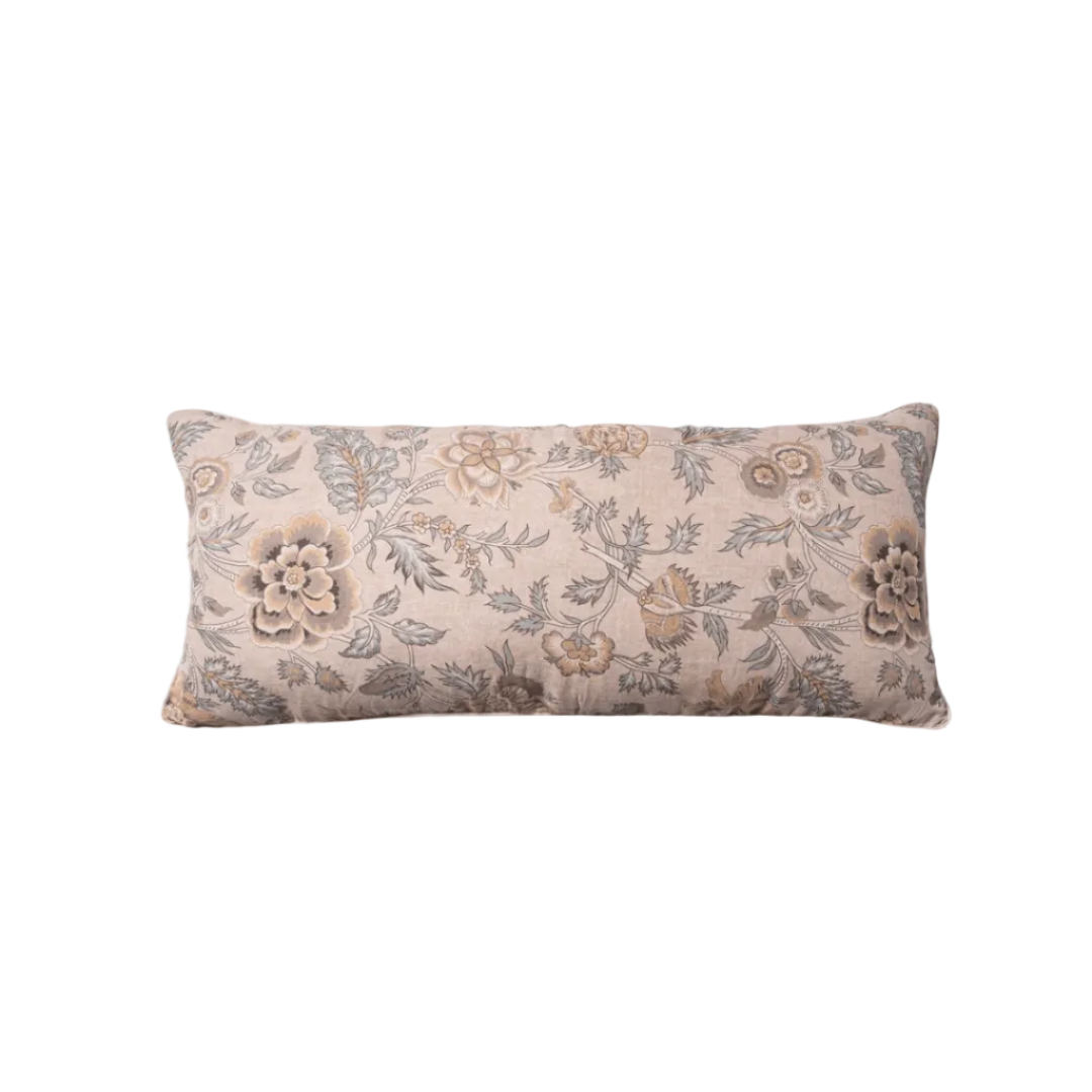 The Thistle And Bloom Lumbar Cushion