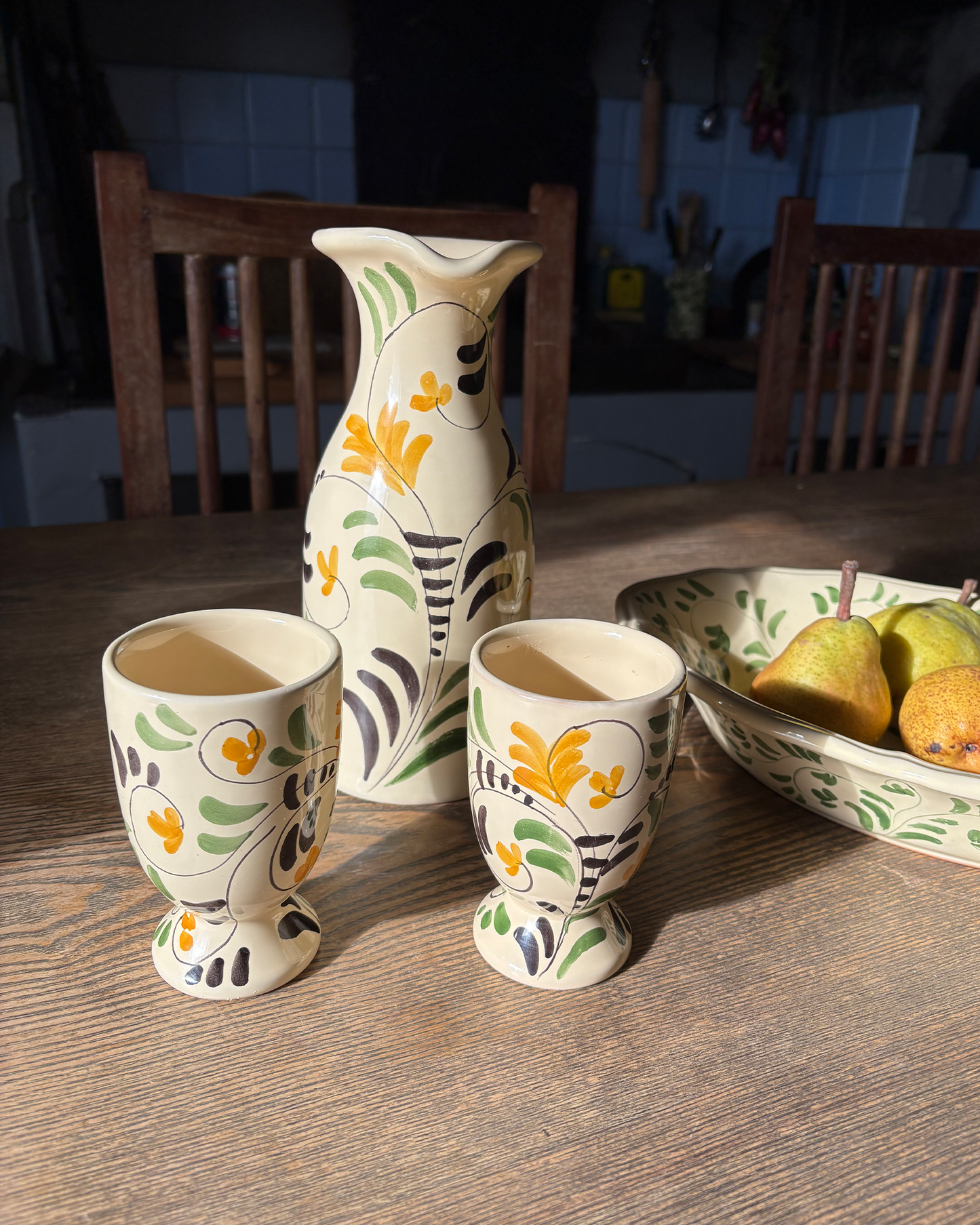 The Vines Monte footed cups set of 2