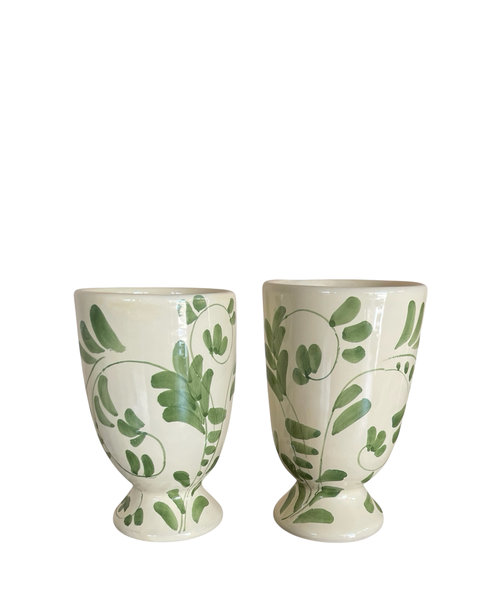 The Vines footed Cup set of 2