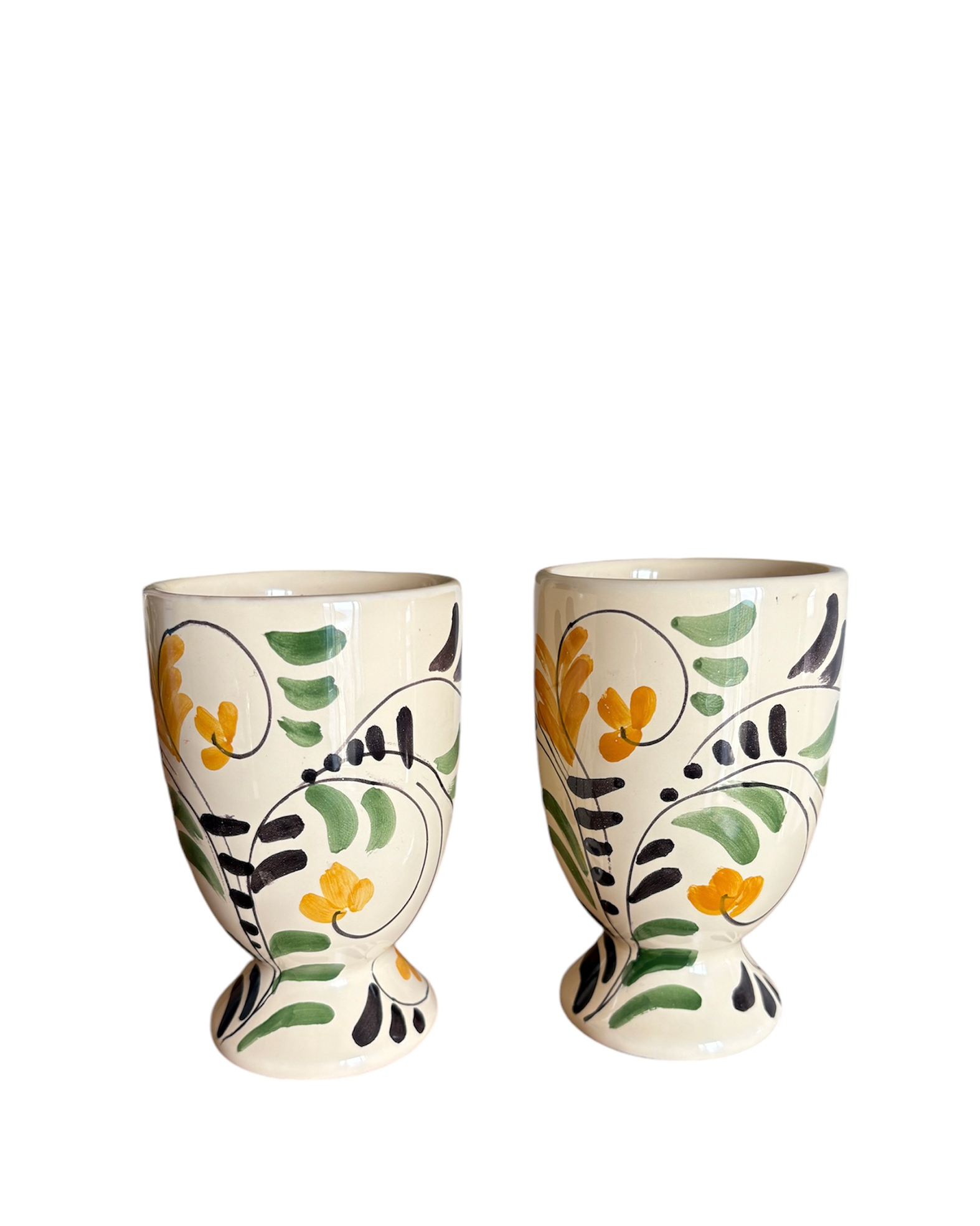 The Vines Monte footed cups set of 2