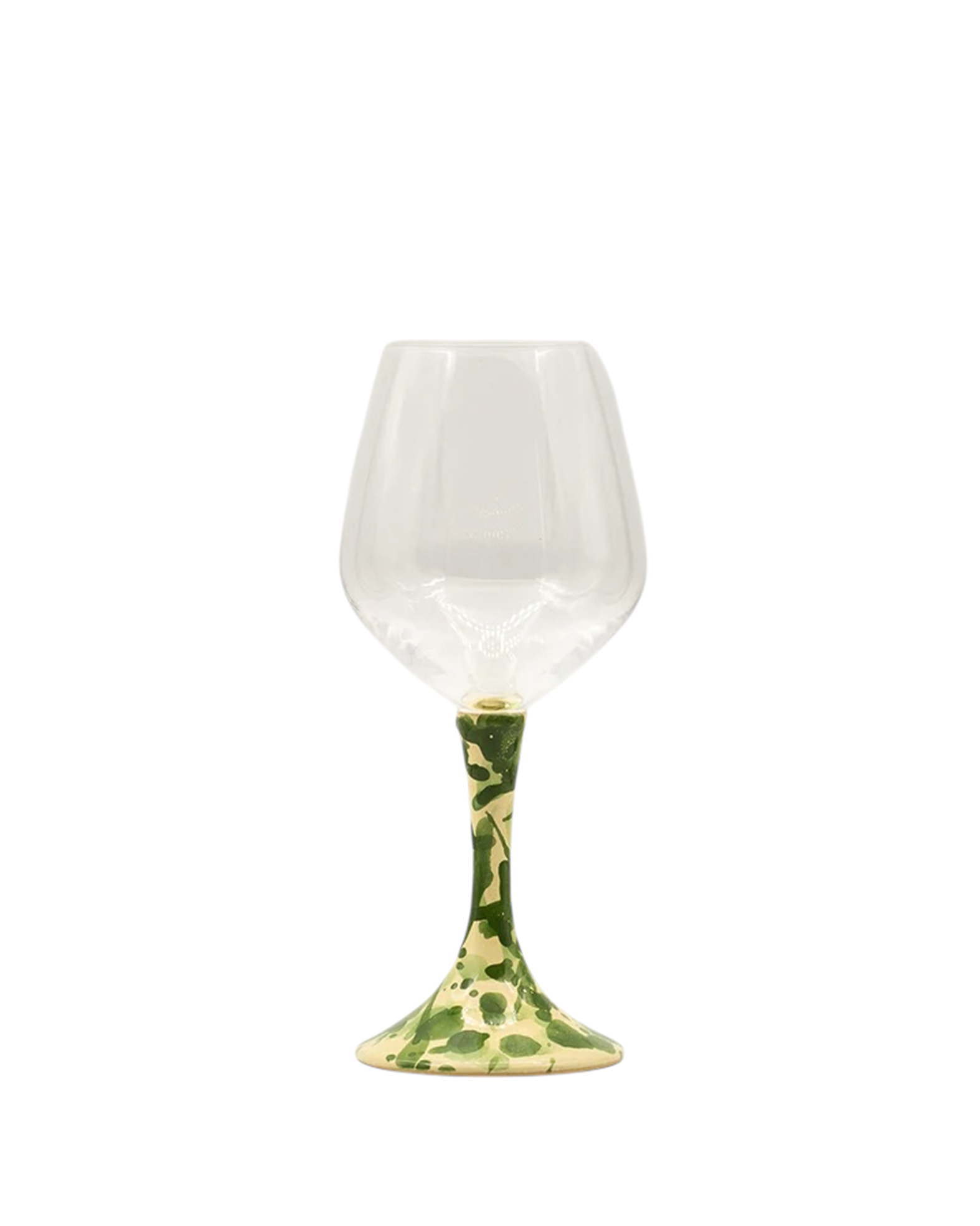 The Wine Goblet with Ceramic Stem Set of 2