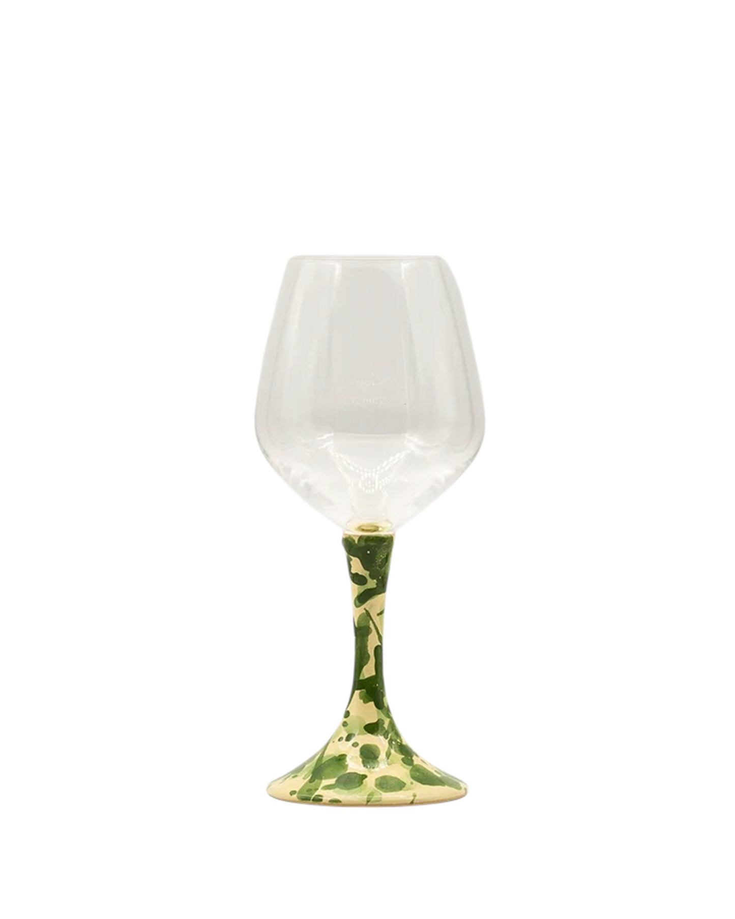 The Wine Goblet with Ceramic Stem Set of 2
