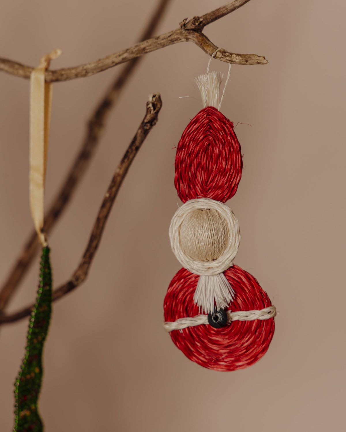 INDODA: Handwoven Father Christmas Decoration