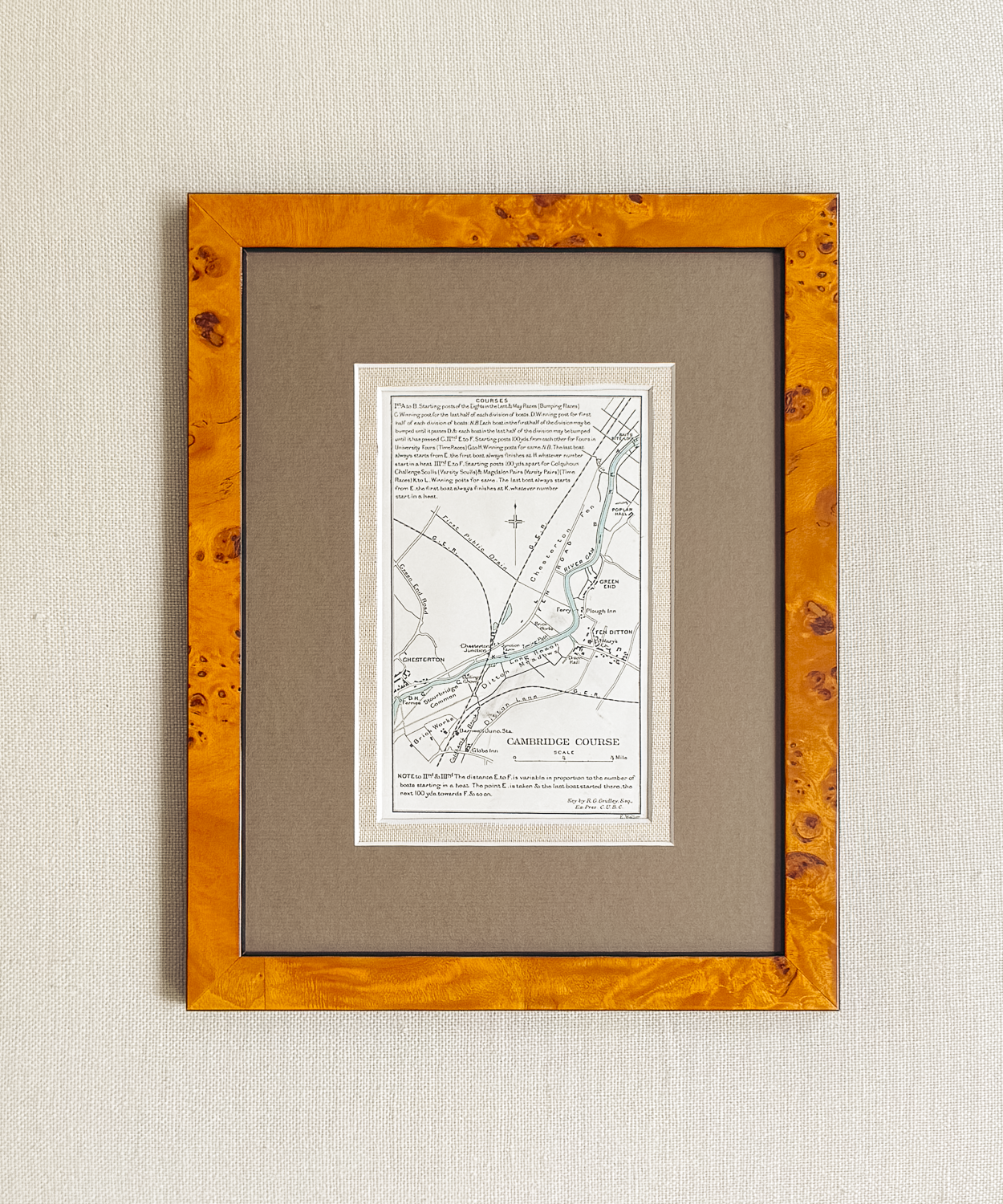 The Boat Race Print