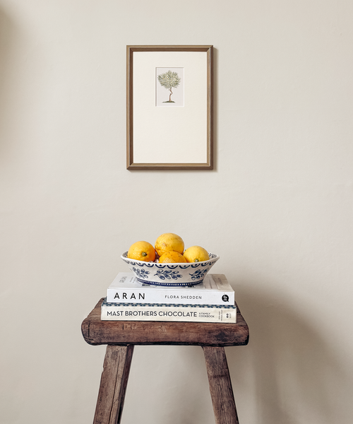 Framed print of a lemon tree