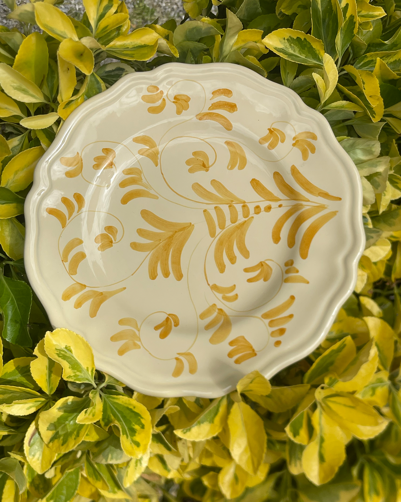 The Oro Sim Dinner Plate