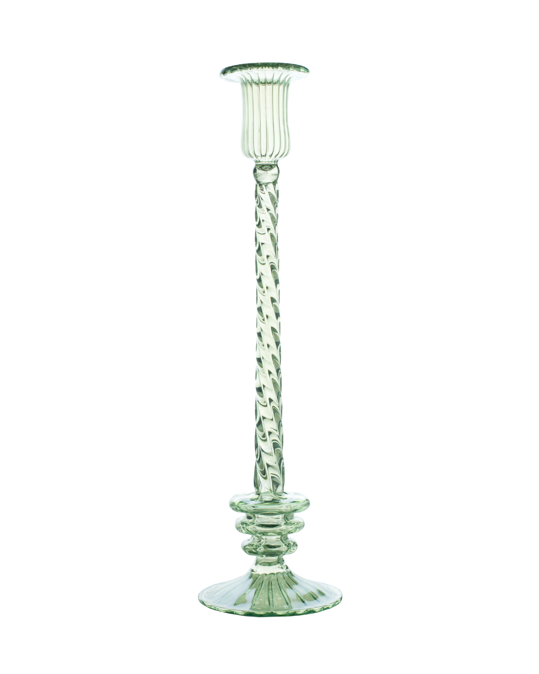 Thebes Glass Candle Holder