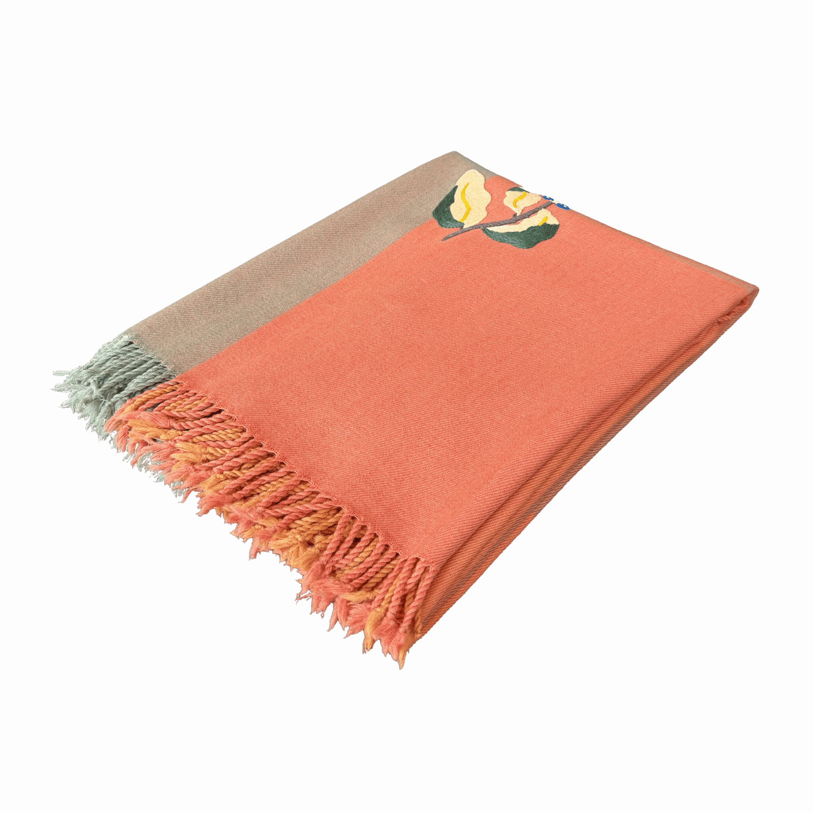 Handwoven Woolen Throw – 48x76 in