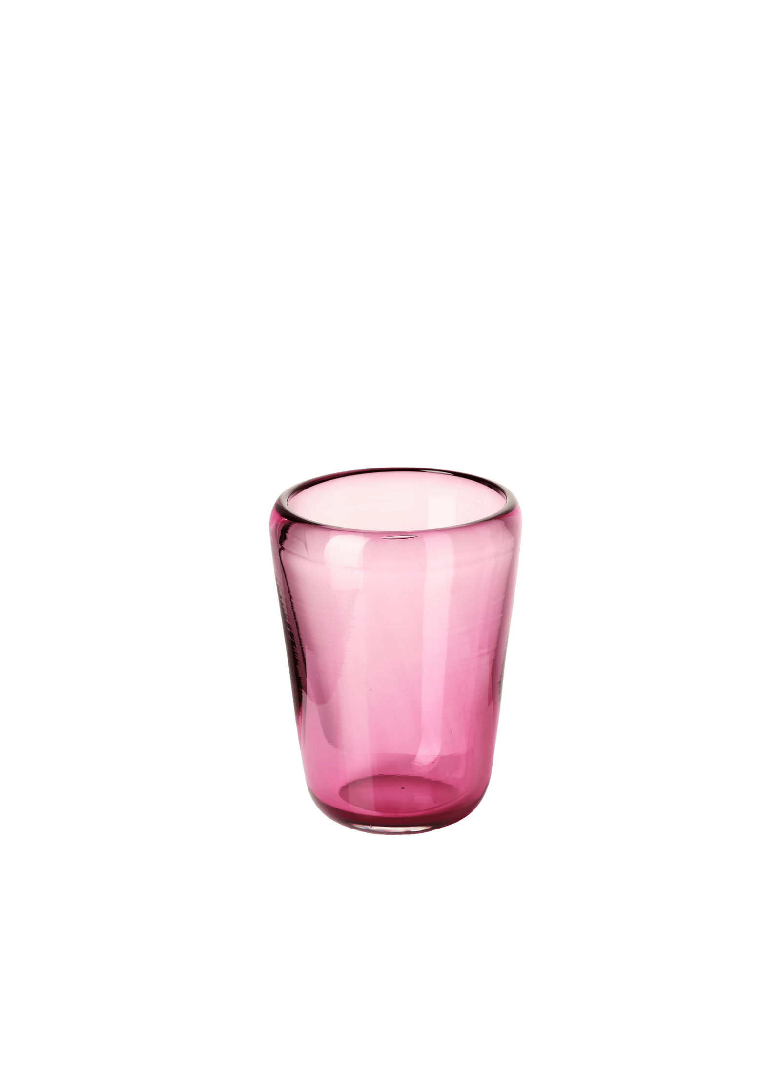Thyme Hand Blown Water Glass in Ruby
