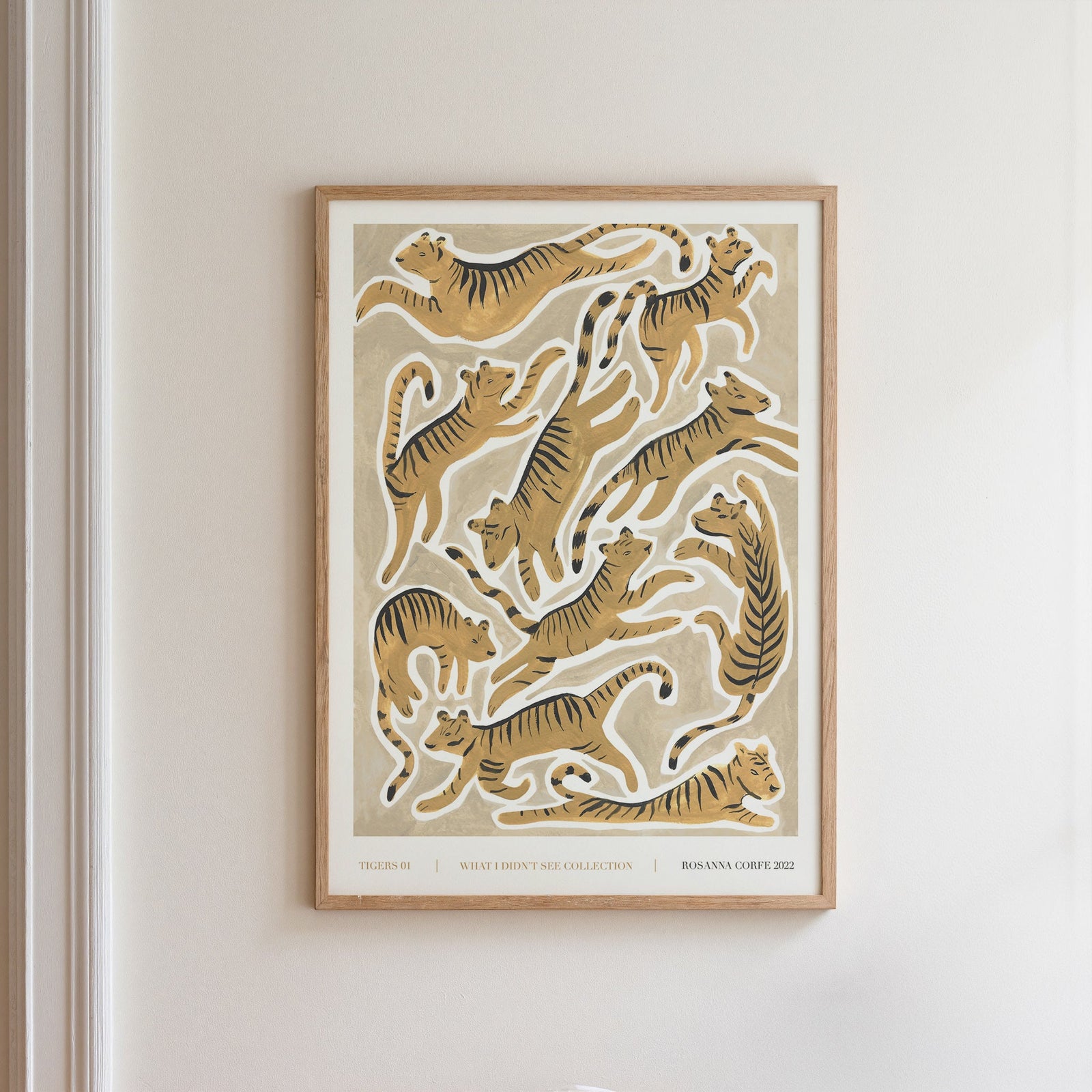 Tigers 01 Art Print