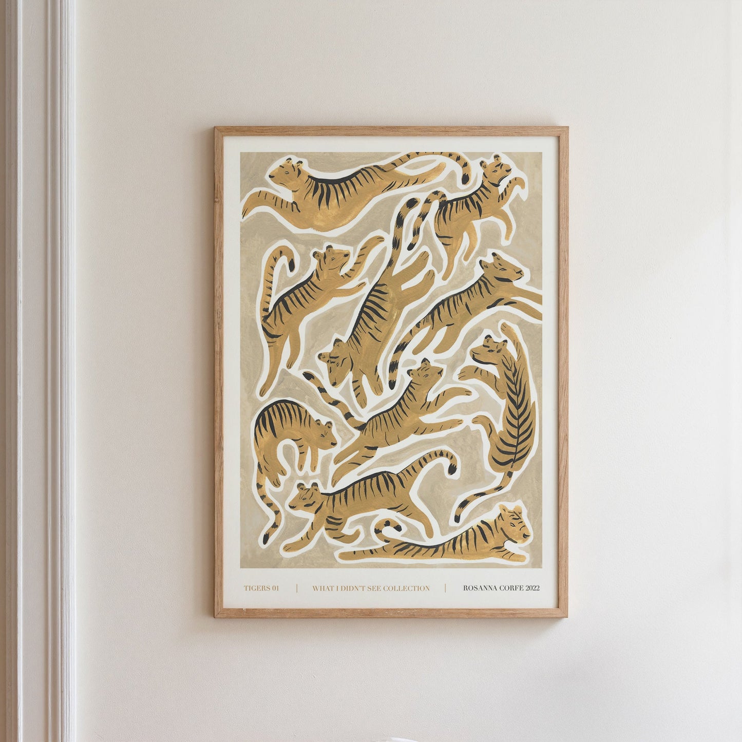 Tigers 01 Art Print