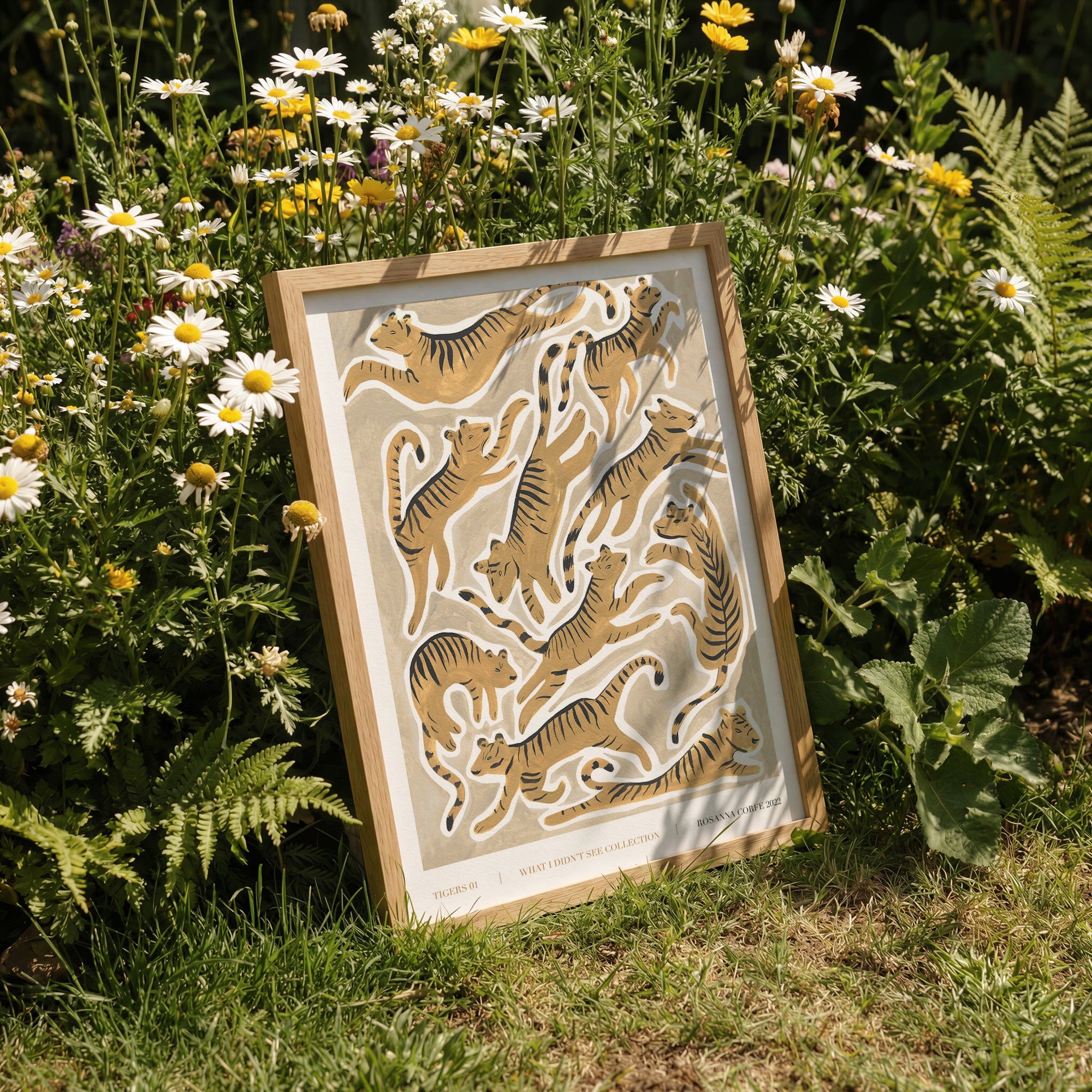 Tigers 01 Art Print