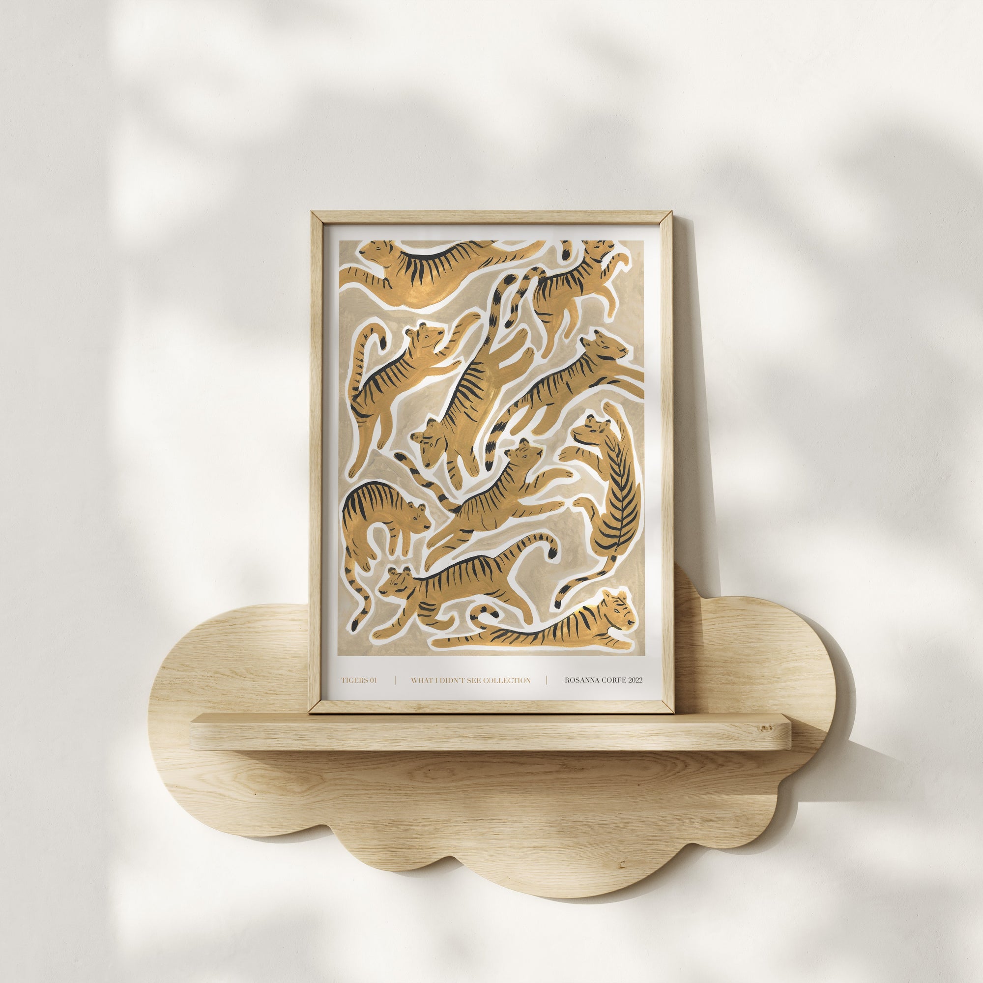 Tigers 01 Art Print