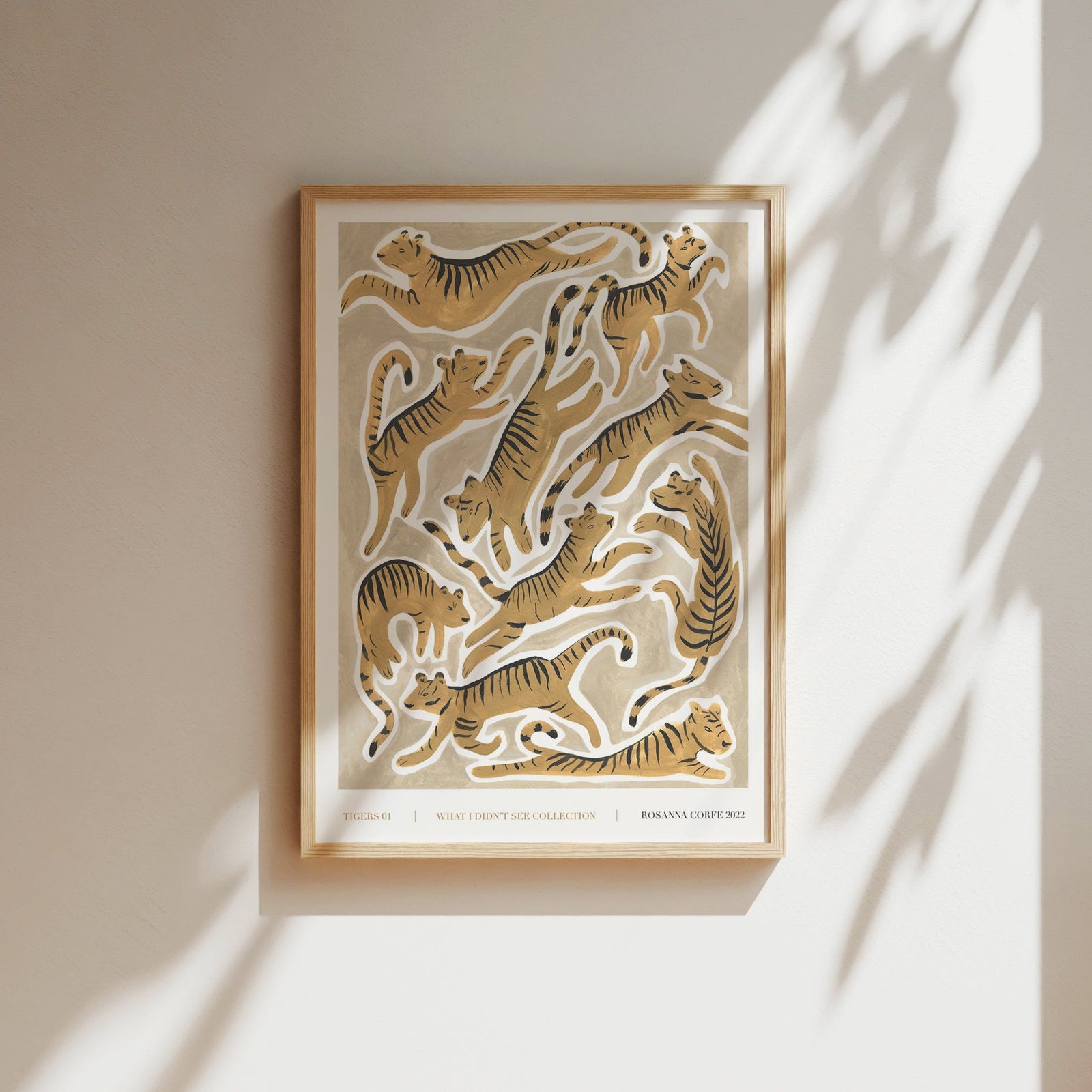 Tigers 01 Art Print