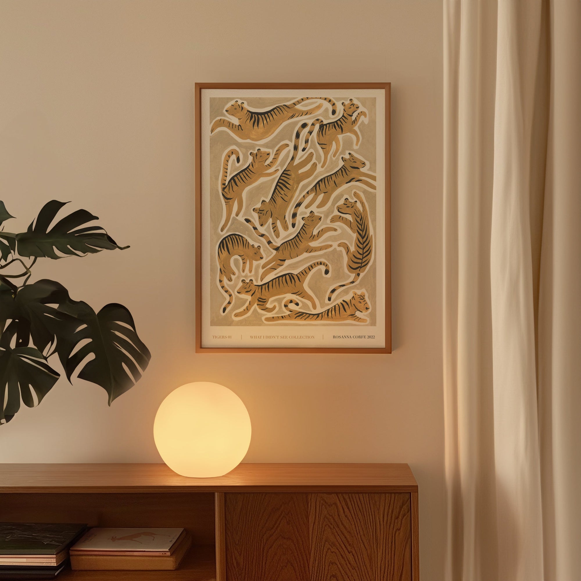 Tigers 01 Art Print
