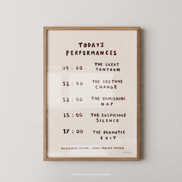 Today's Performances
