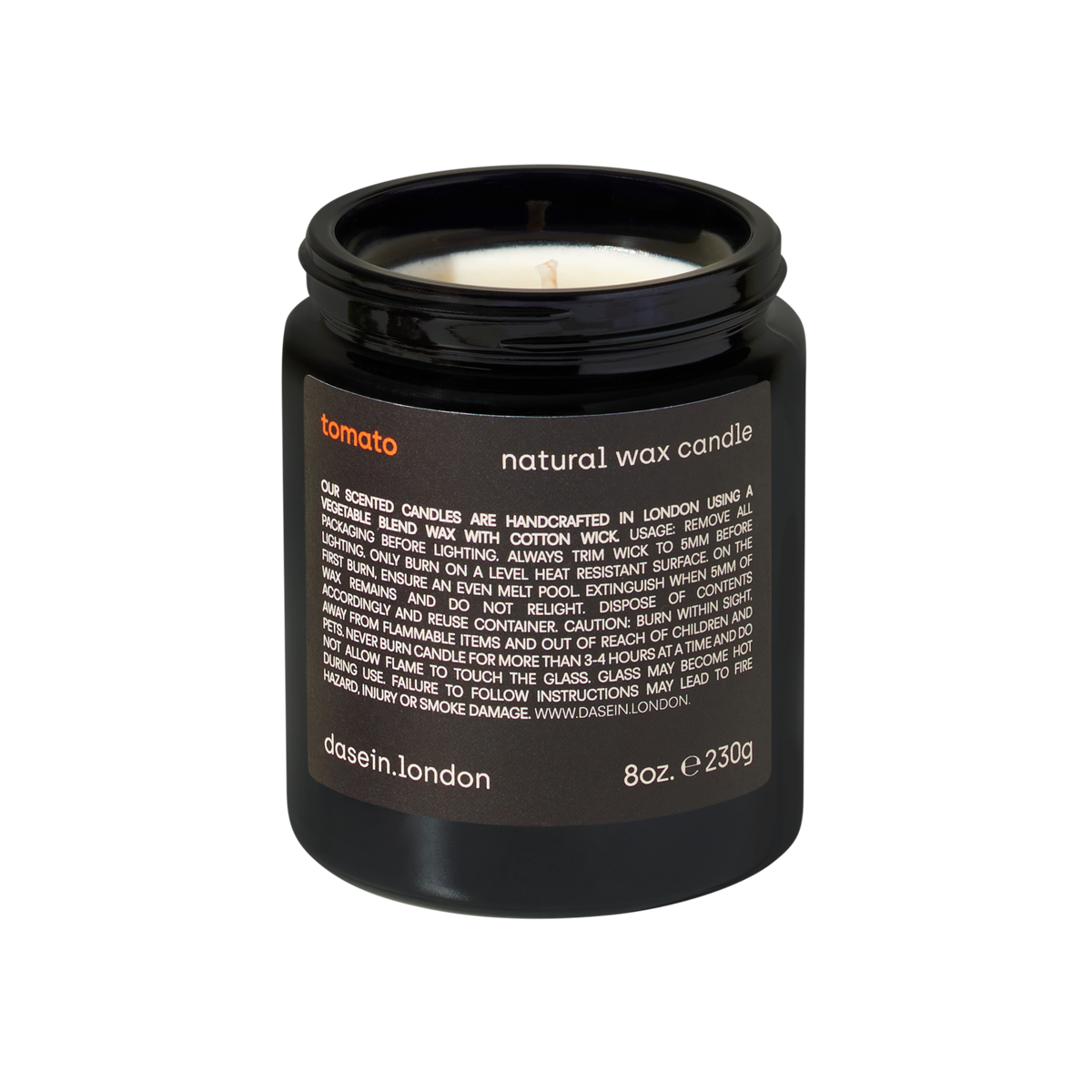 Tomato Natural Wax Candle (230g)