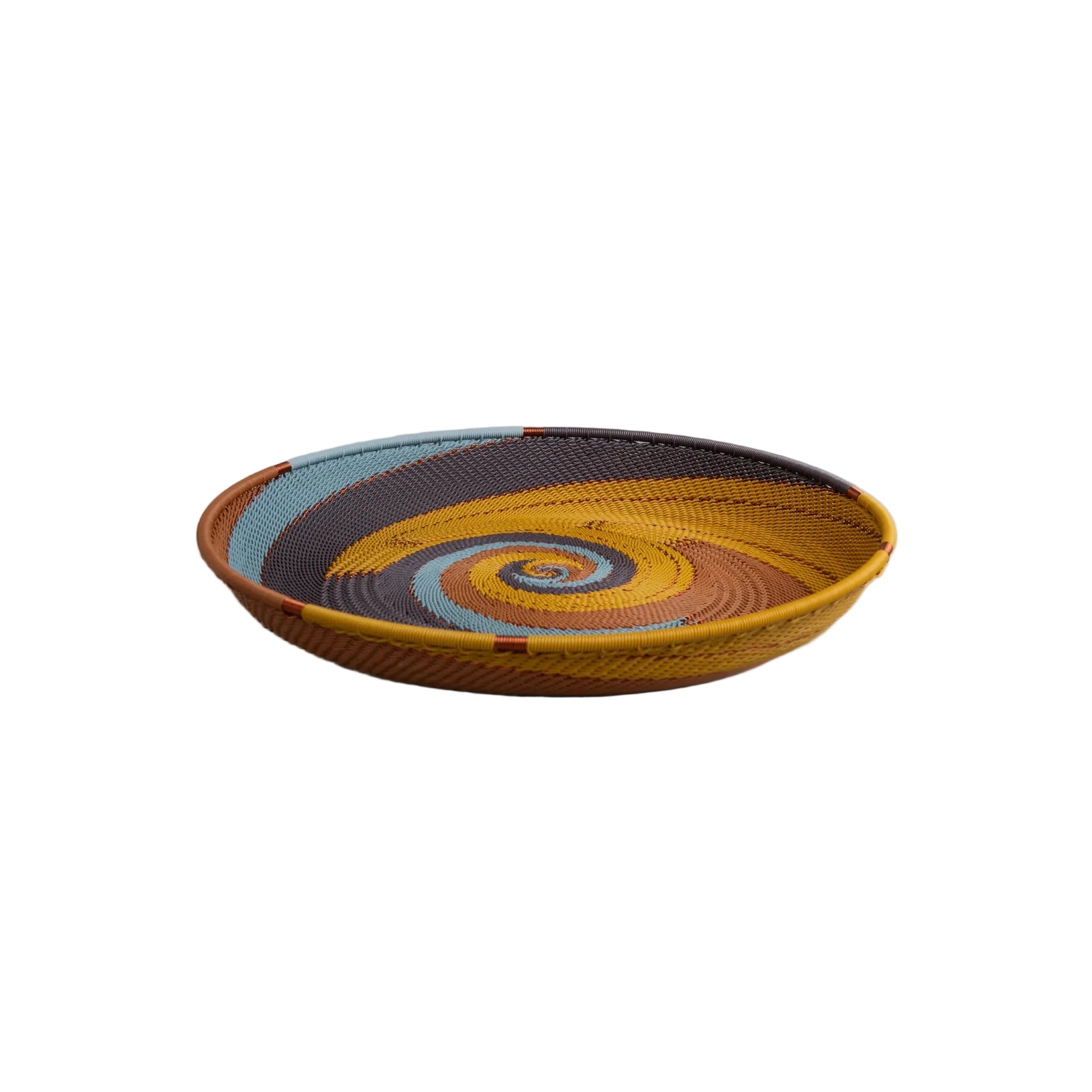 Tray Round - Earthy Denim