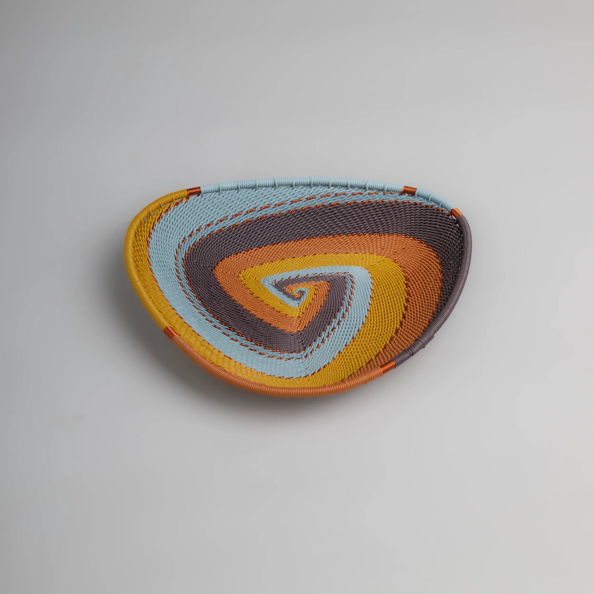 Triangle Basket - Earthy Denim