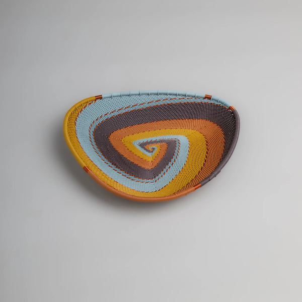 Triangle Basket - Earthy Denim