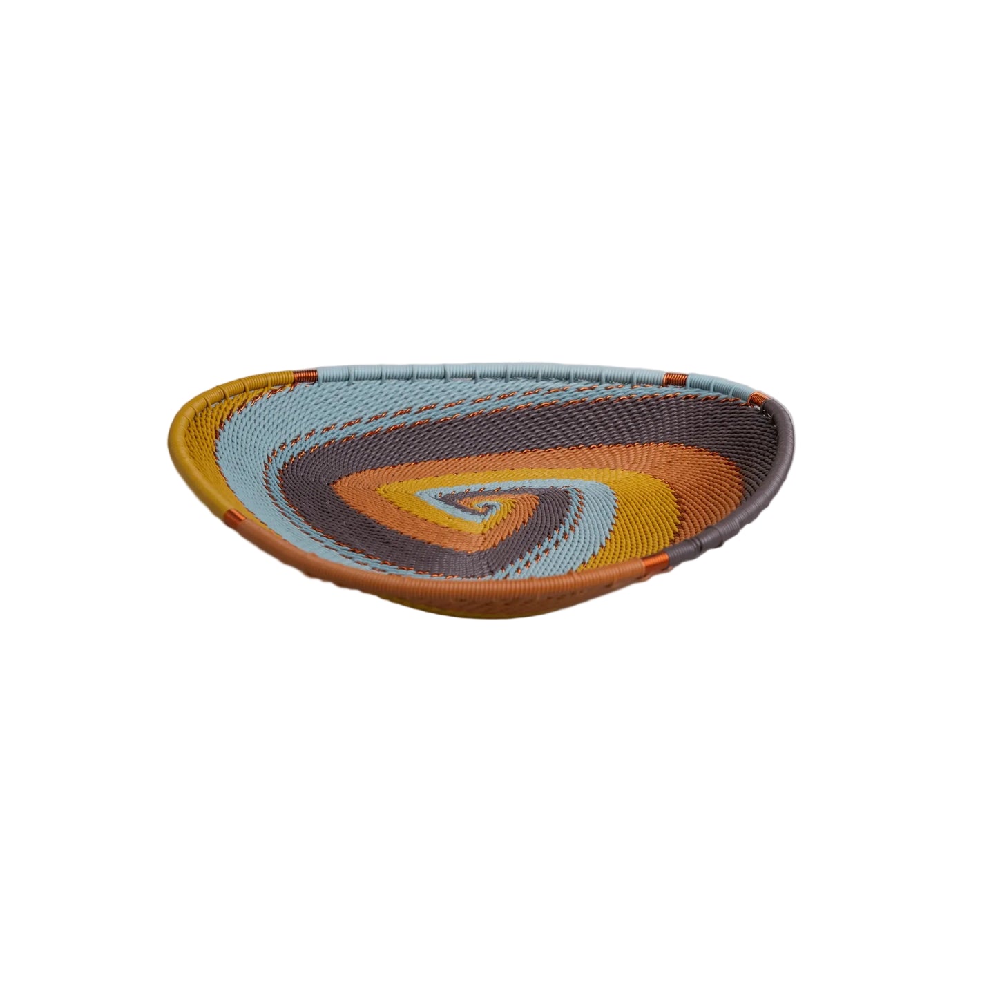 Triangle Basket - Earthy Denim