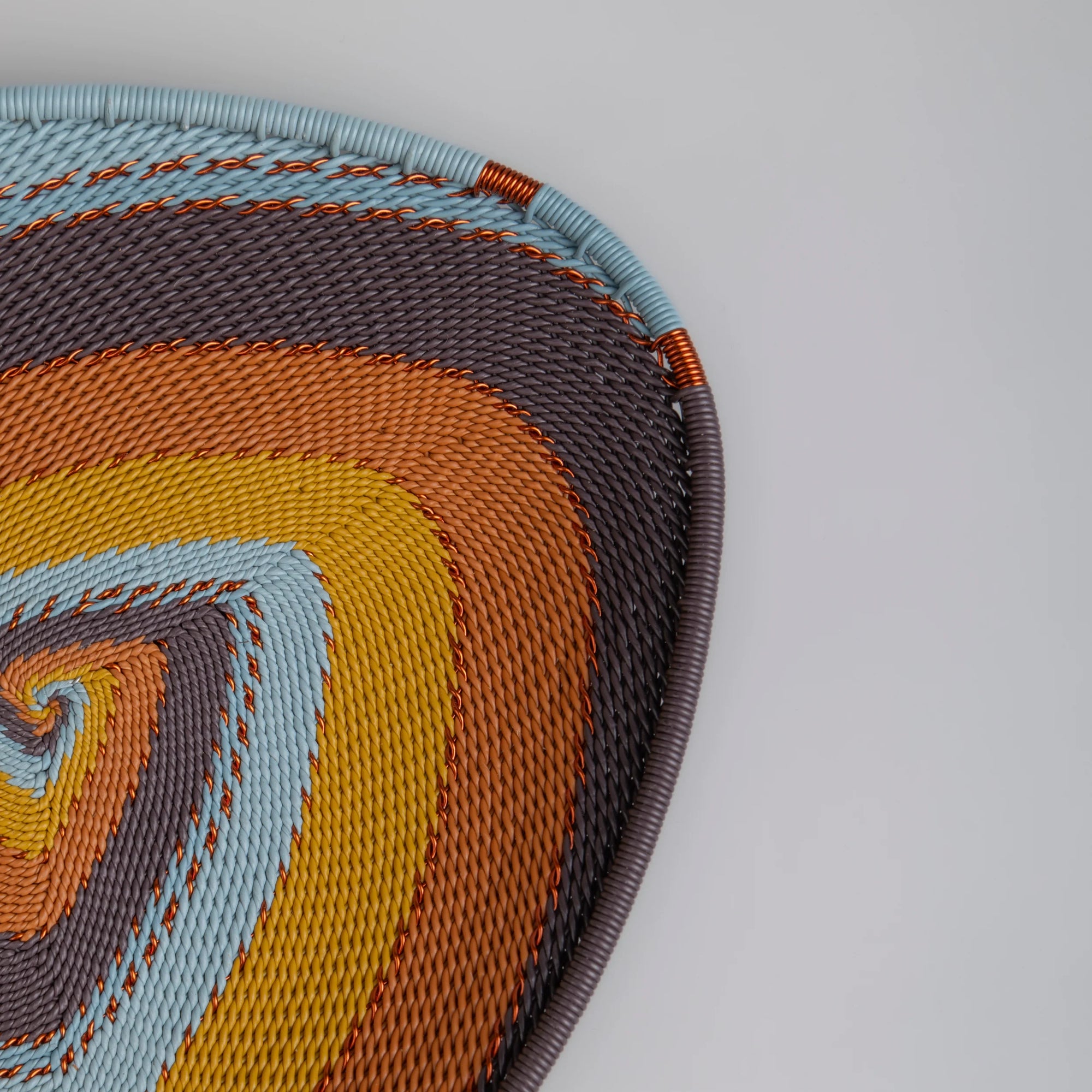Triangle Basket - Earthy Denim
