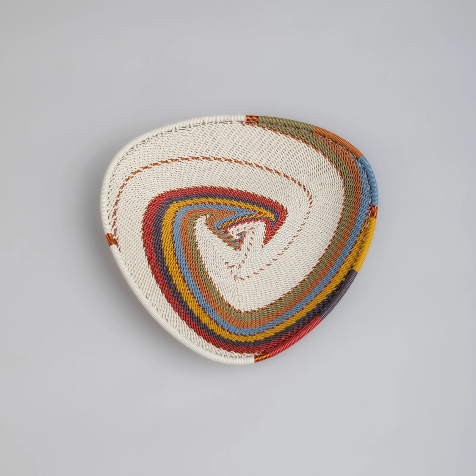 Triangle Basket - Mountain Rainbow