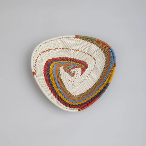 Triangle Basket - Mountain Rainbow