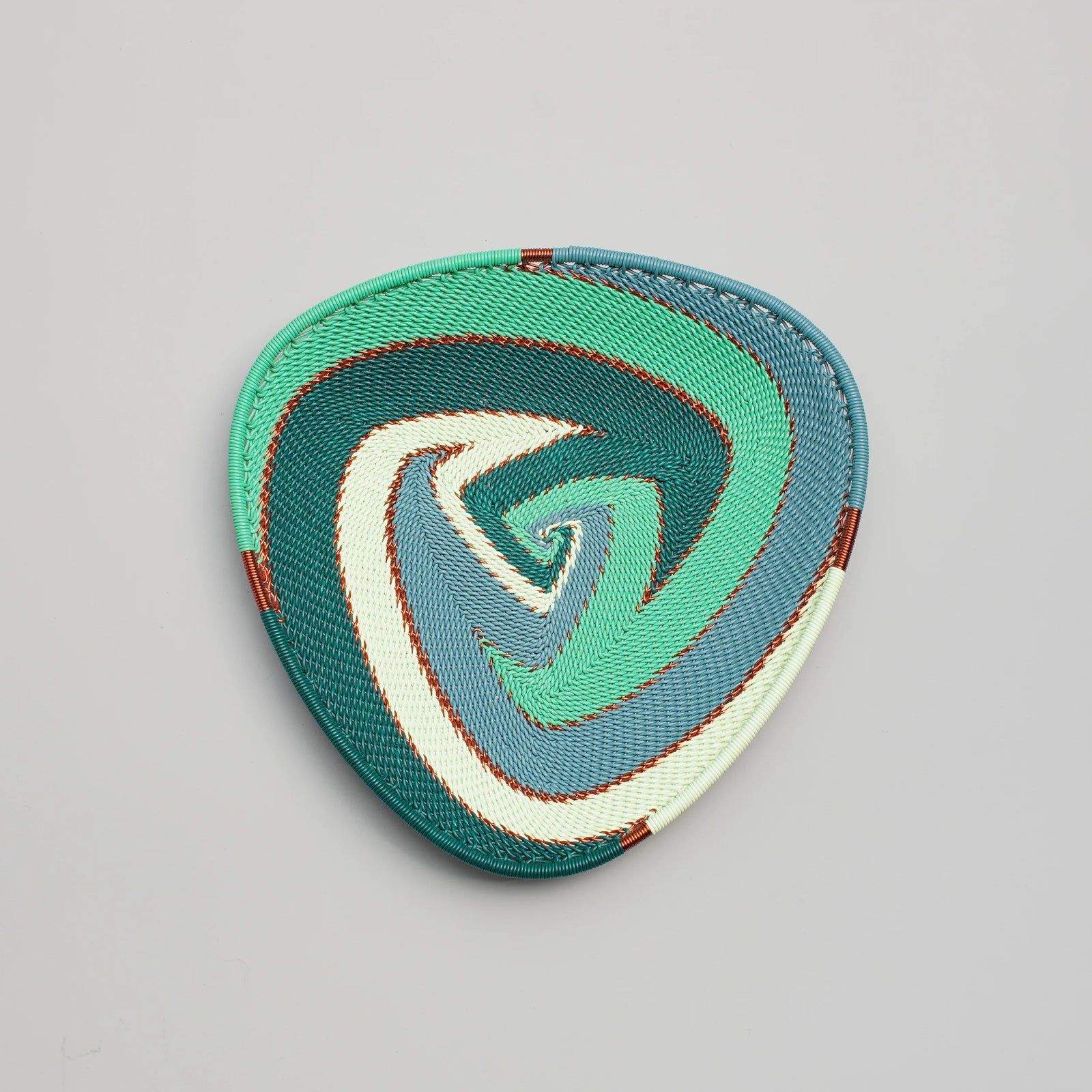 Triangle Basket - Emerald