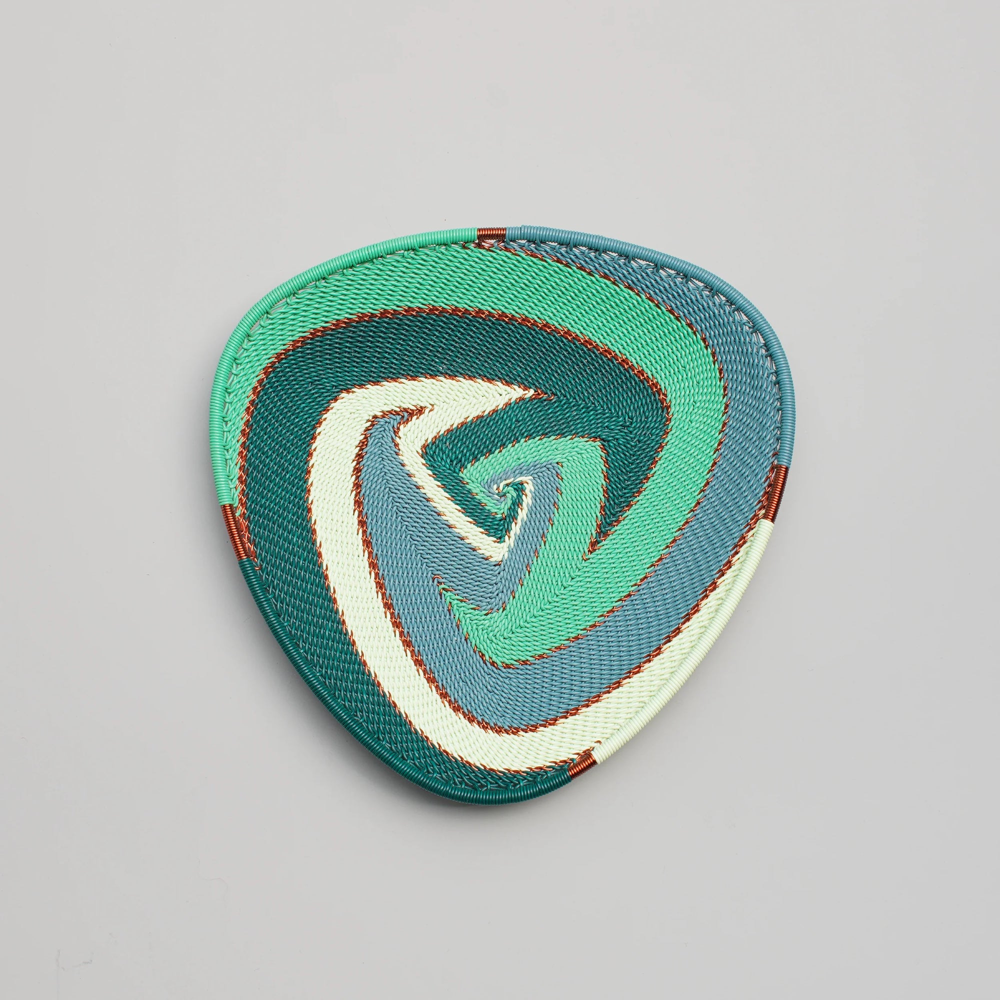 Triangle Basket - Emerald