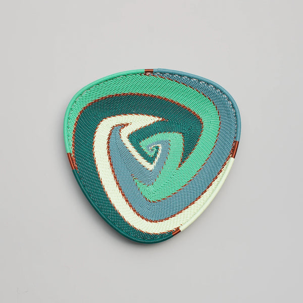 Triangle Basket - Emerald