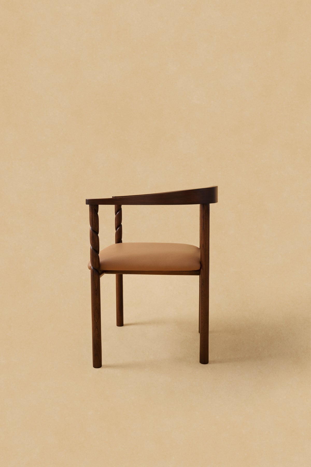 Twisted Dining Arm Chair