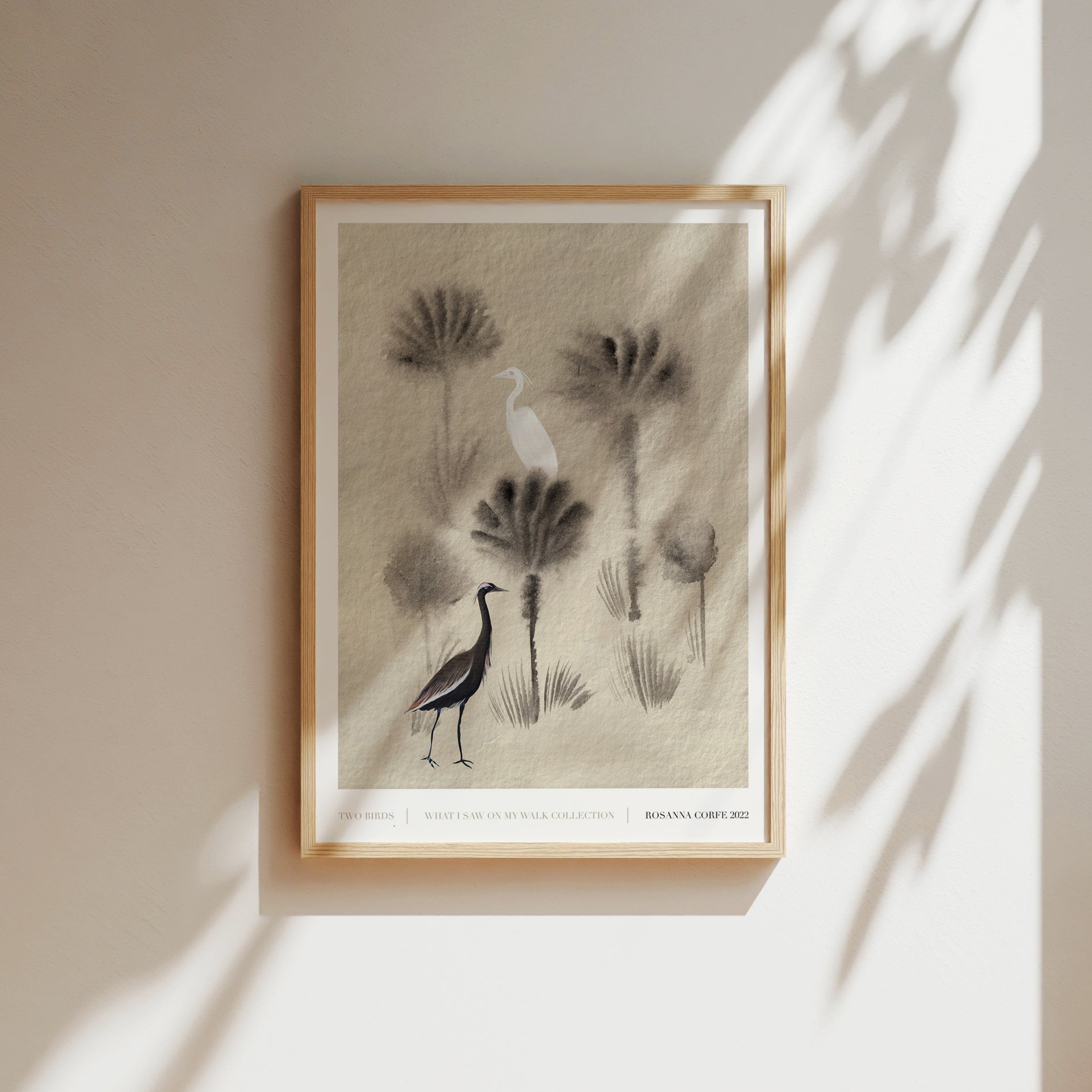 Two Birds Art Print