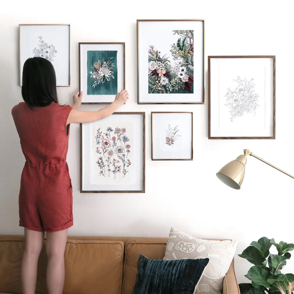 Beige Botanical Artprints