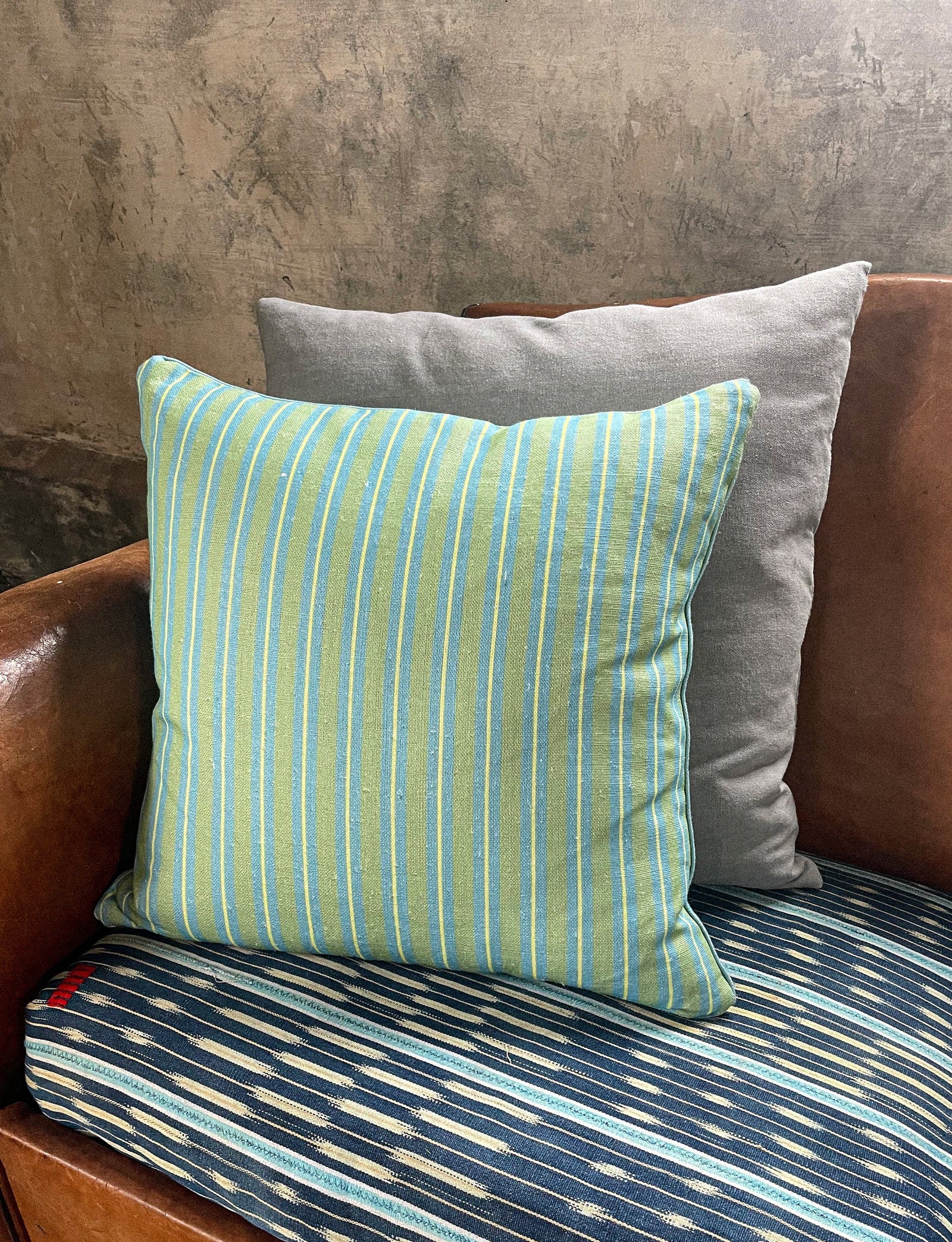 Stripe Green/Blue