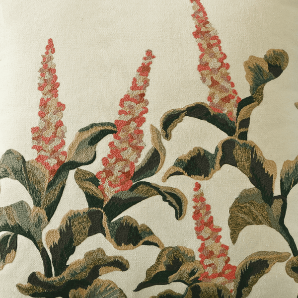 Tapestry Hand Embroidered Silk Pillow Cover 20×20 in