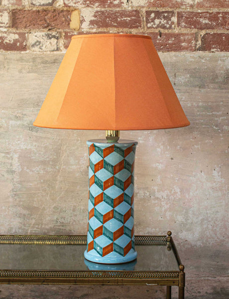 Square Eyed Lamp, Blue