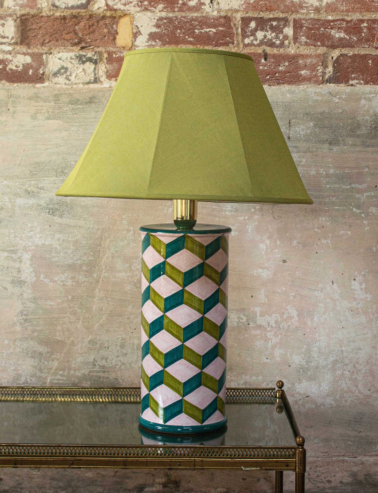Square Eyed Lamp, Pink