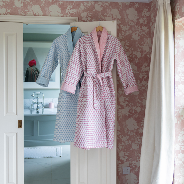 Children's Pink Pomily Dressing Gown