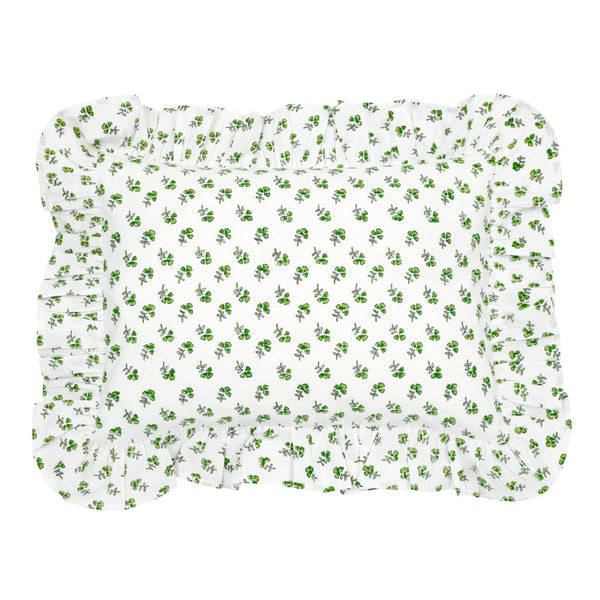 Green Ditsy Pillowcase