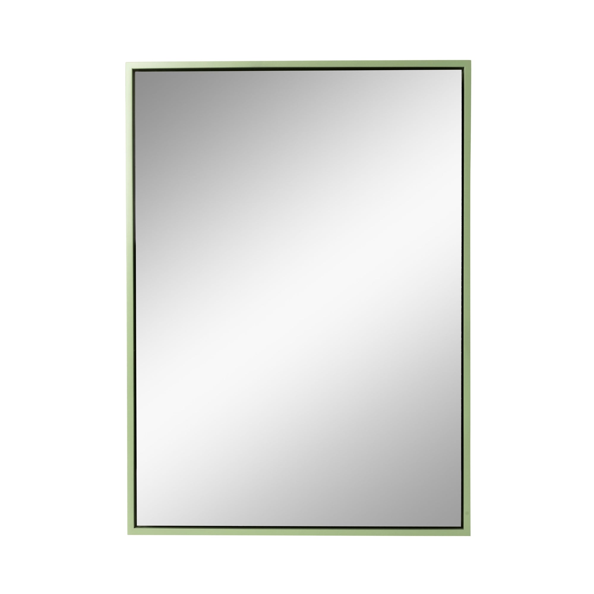 Float Hand-Finished Custom Mirror - Sage Green
