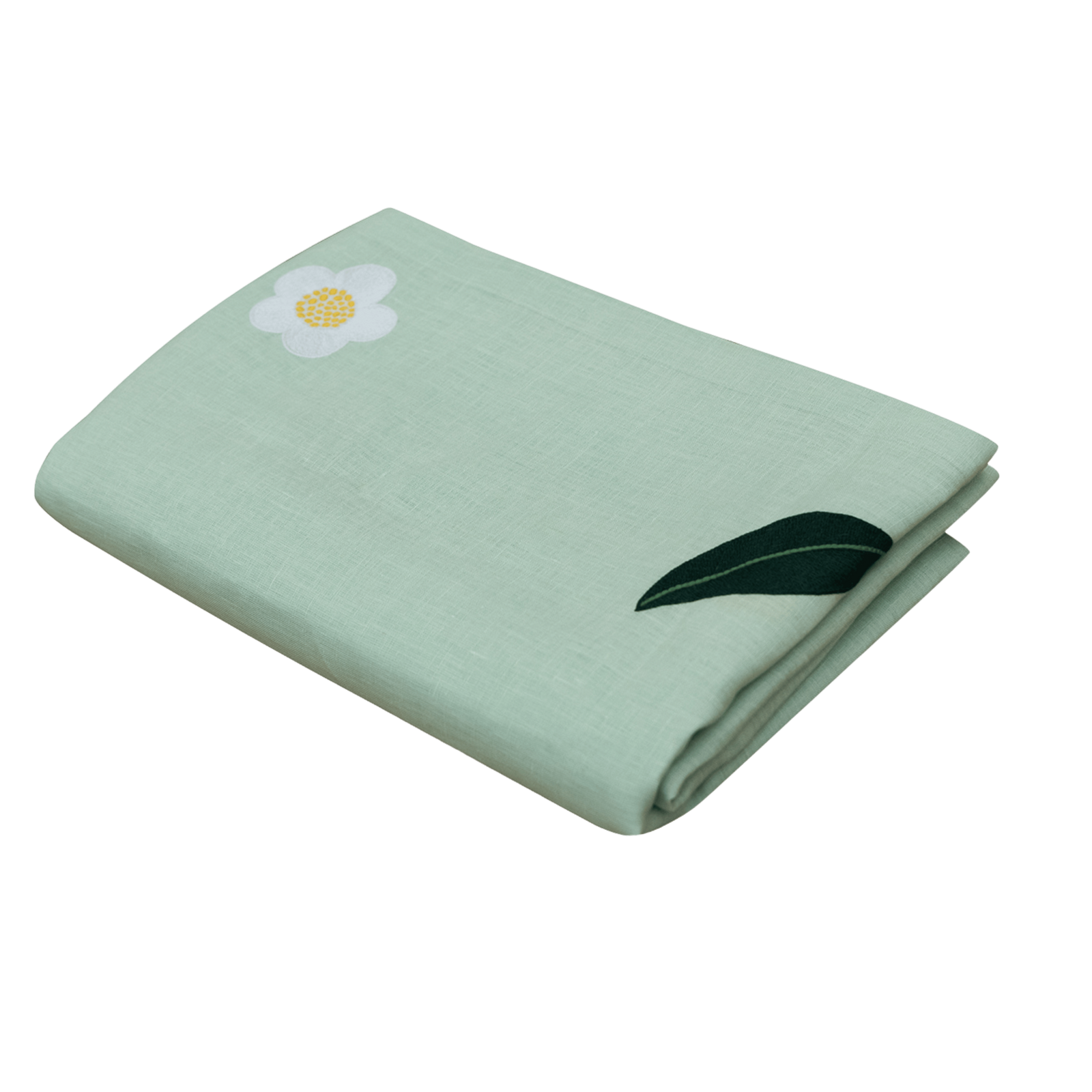 Embroidered Tablecloths - Green (Set of 4)