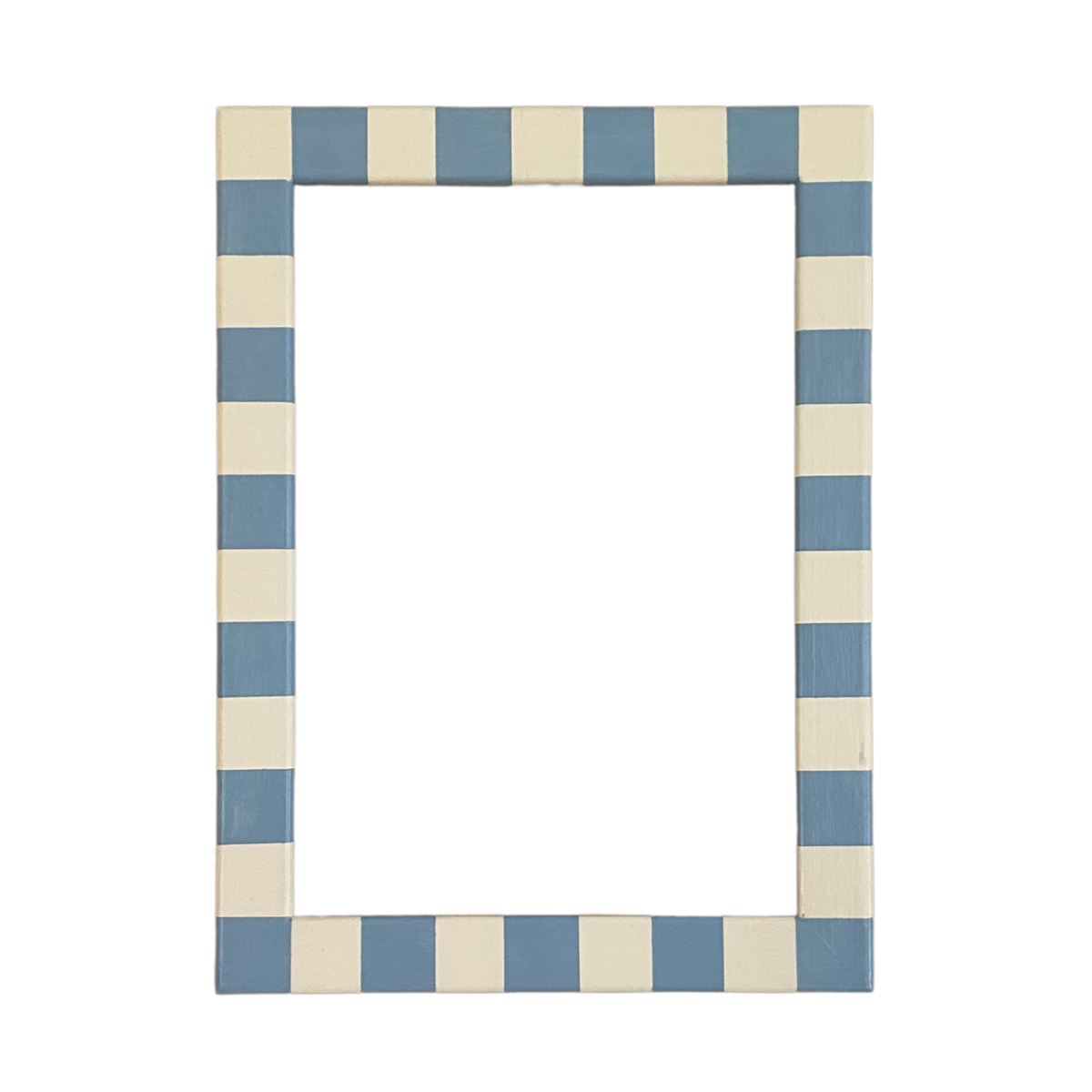 Picture Frame, Baby Blue Skinny Stripes