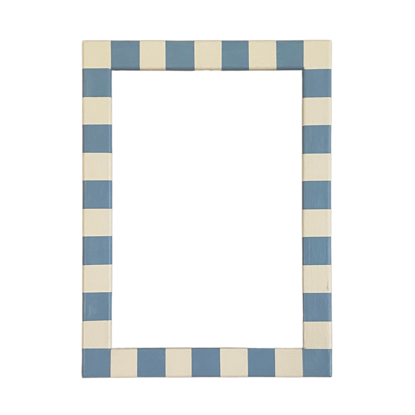 Picture Frame, Baby Blue Skinny Stripes